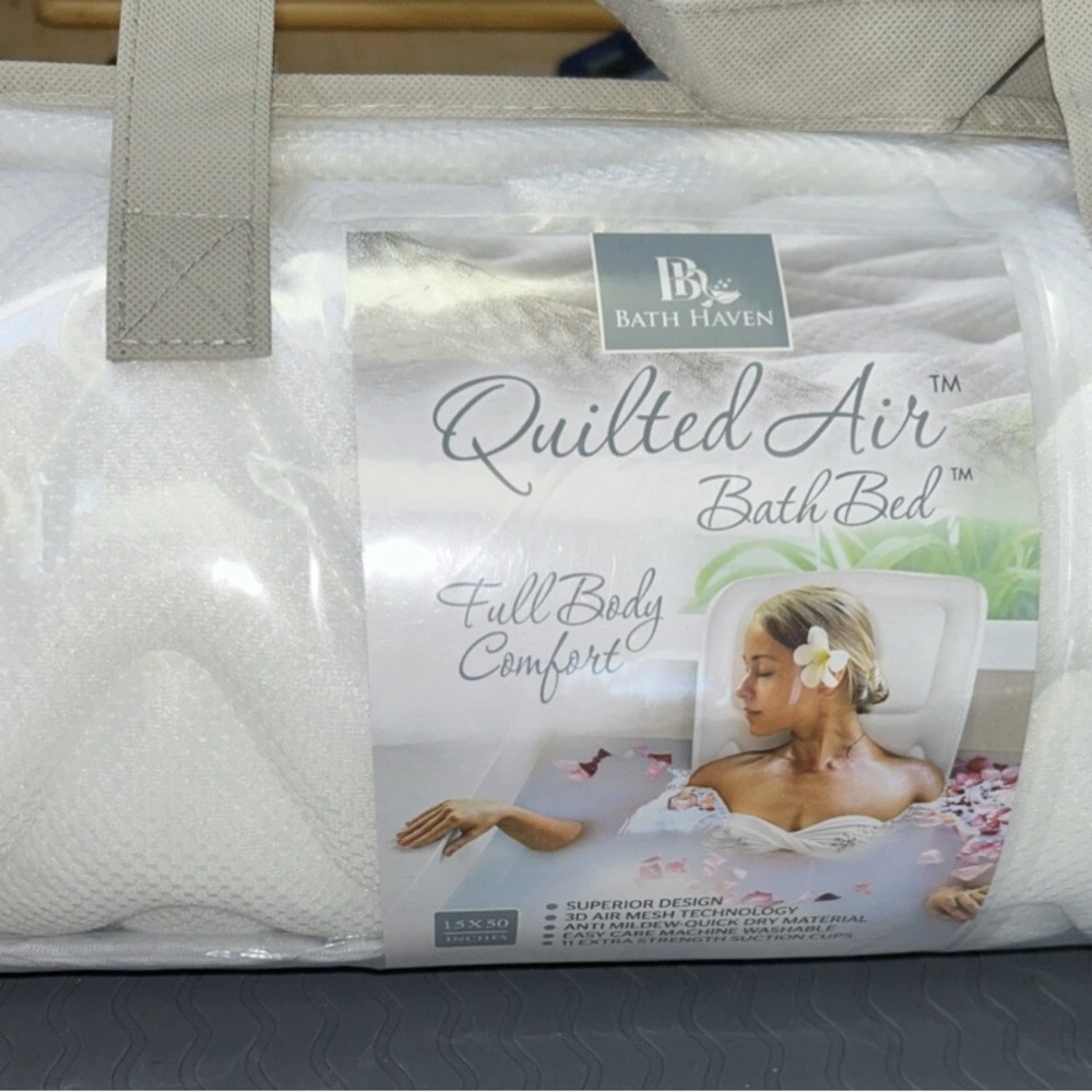 Bath Haven Quilted Air Bath Bed lounge mat